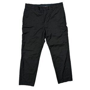 Cerruti 1881 Dress Pants Wool‎ Trousers Italy Black 34x30
